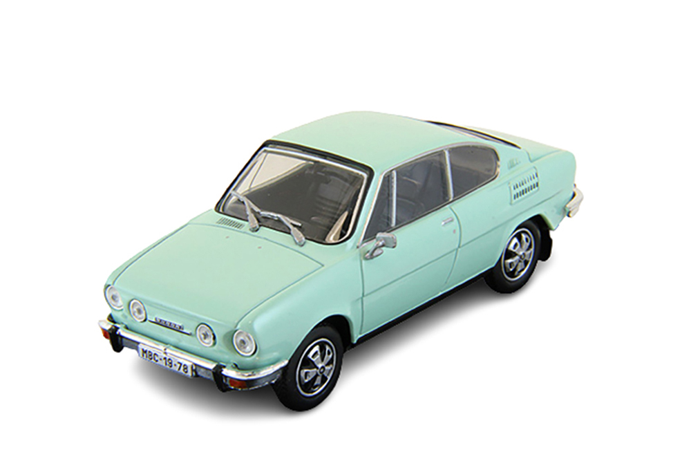 SKODA 110R COUPE 1978 LIGHT GREEN / SKODA 110R КУПЕ 1978 СВЕТЛО-ЗЕЛЕНЫЙ