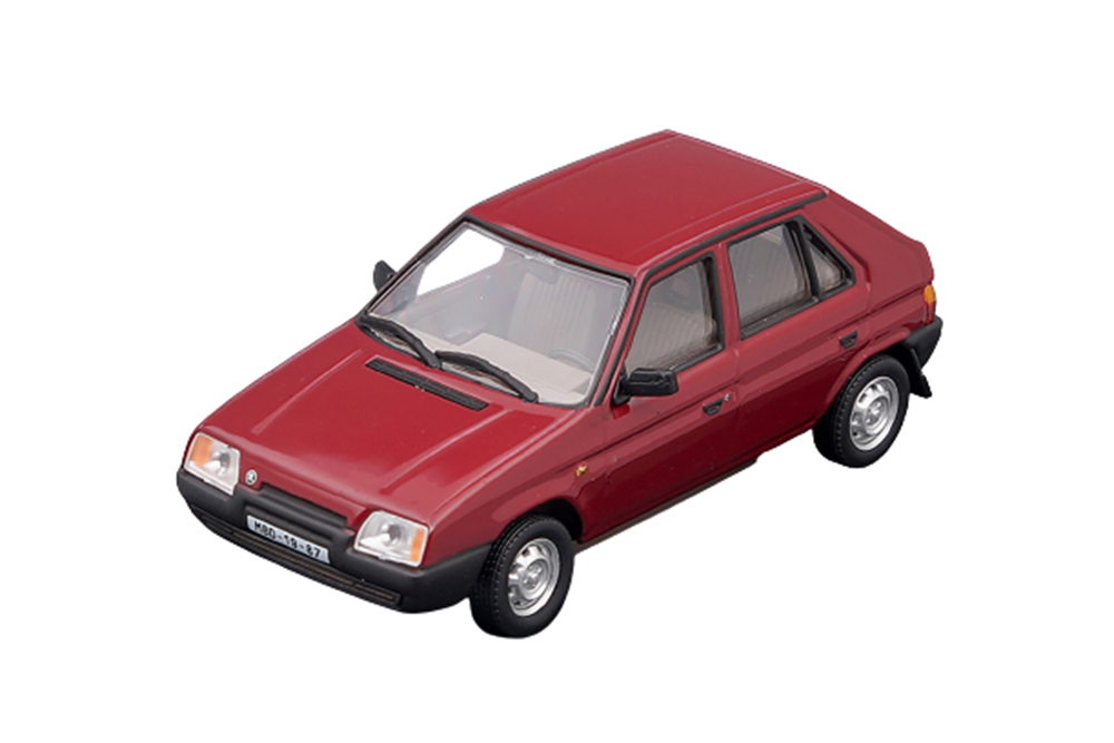 SKODA FAVORIT 136L 1987 APOLLO RED / SKODA FAVORIT 136L 1987 АПОЛЛОН КРАСНЫЙ