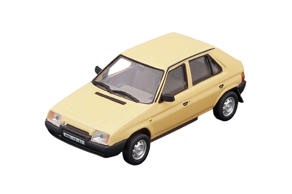 SKODA FAVORIT 136L 1987 YELLOW MIMOSA / ЛЮБИМАЯ SKODA 136L 1987 ЖЕЛТАЯ МИМОЗА