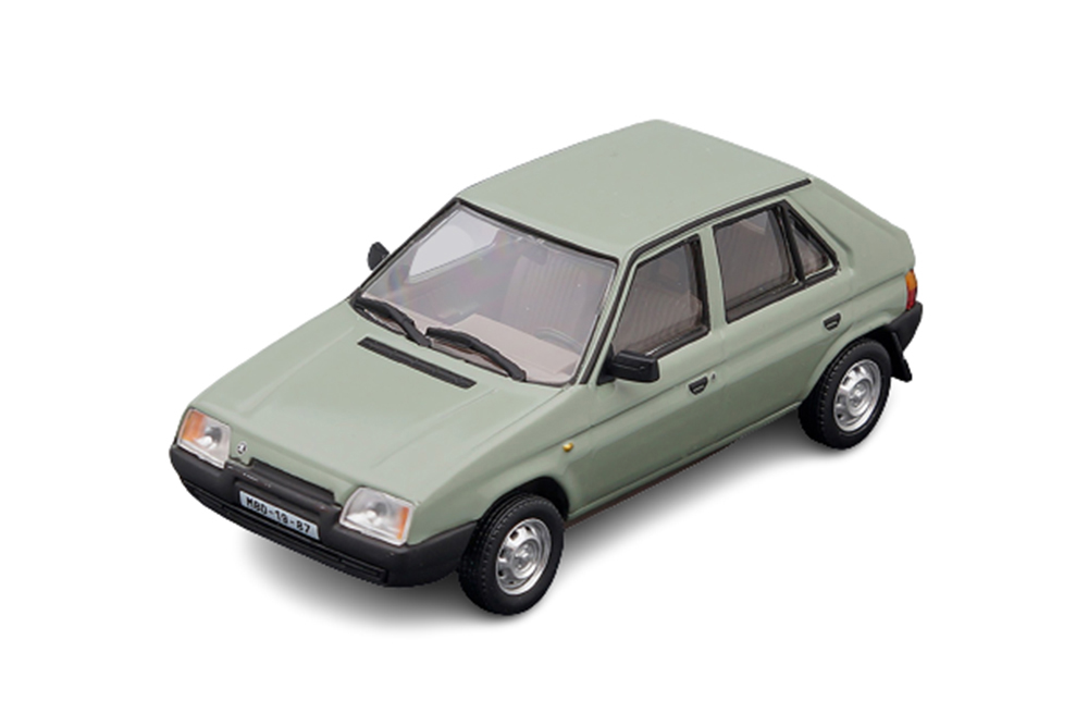 SKODA FAVORIT 136L 1987 POPULAR GREEN / ЛЮБИМАЯ SKODA 136L 1987 ПОПУЛЯРНЫЙ ЗЕЛЕНЫЙ