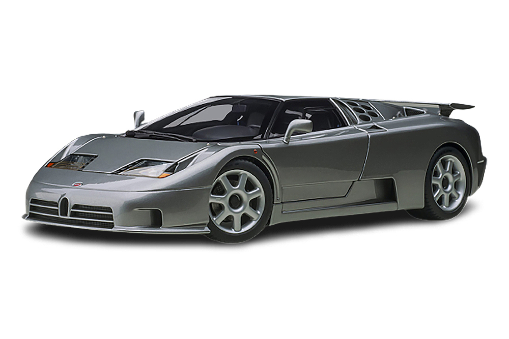 BUGATTI EB 110 SS METALLIC GREY/SILVER