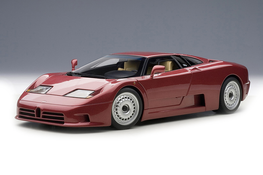 BUGATTI EB110 GT 1992 ROSSO SCURO / БУГАТТИ ЕБ110 ГТ КРАСНЫЙ
