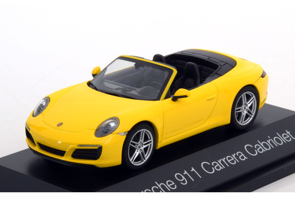 PORSCHE 911 (991 II) CARRERA CONVERTIBLE 2016 YELLOW