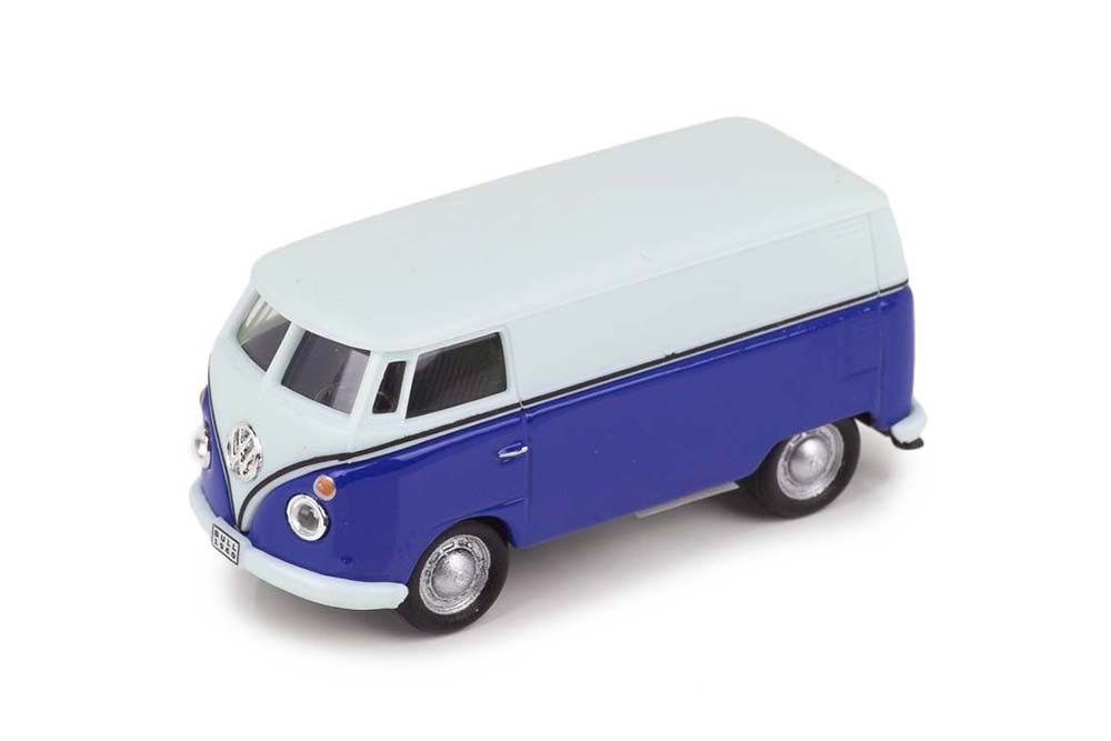 VW VOLKSWAGEN TRANSPORTER T1 ФУРГОН СИНИЙ С БЕЛЫМ