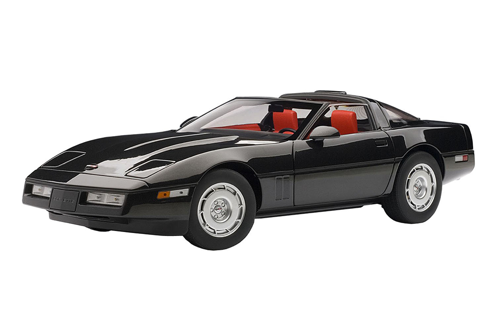 CHEVROLET CORVETTE 1986 BLACK / ШЕВРОЛЕ КОРВЕТ