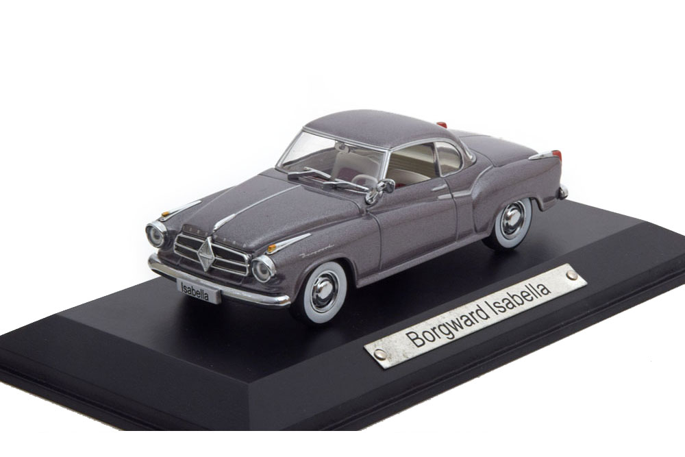 BORGWARD ISABELLA 1957 СЕРЫЙ МЕТАЛЛИК