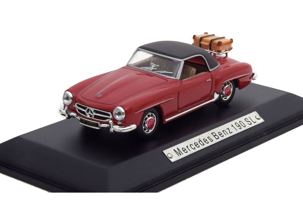 MERCEDES -190SL W121 1955 RED/BLACK
