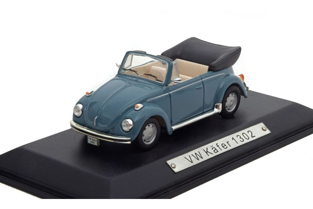 VW VOLKSWAGEN KAFER 1302 CABRIO 1970 LIGHT BLUE