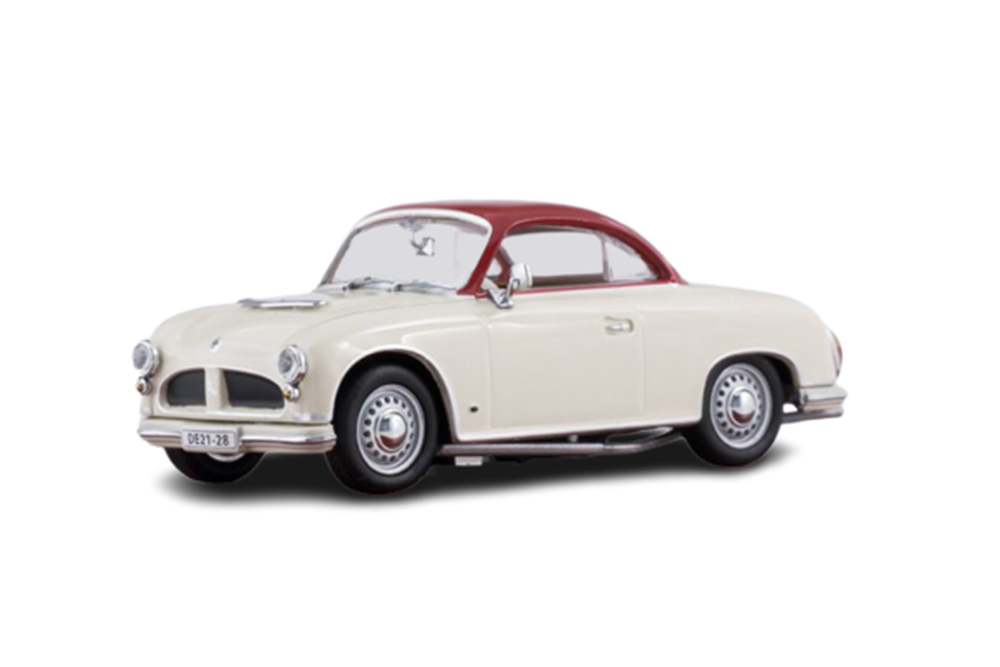 AWZ P70 COUPE 1955 WHITE/RED