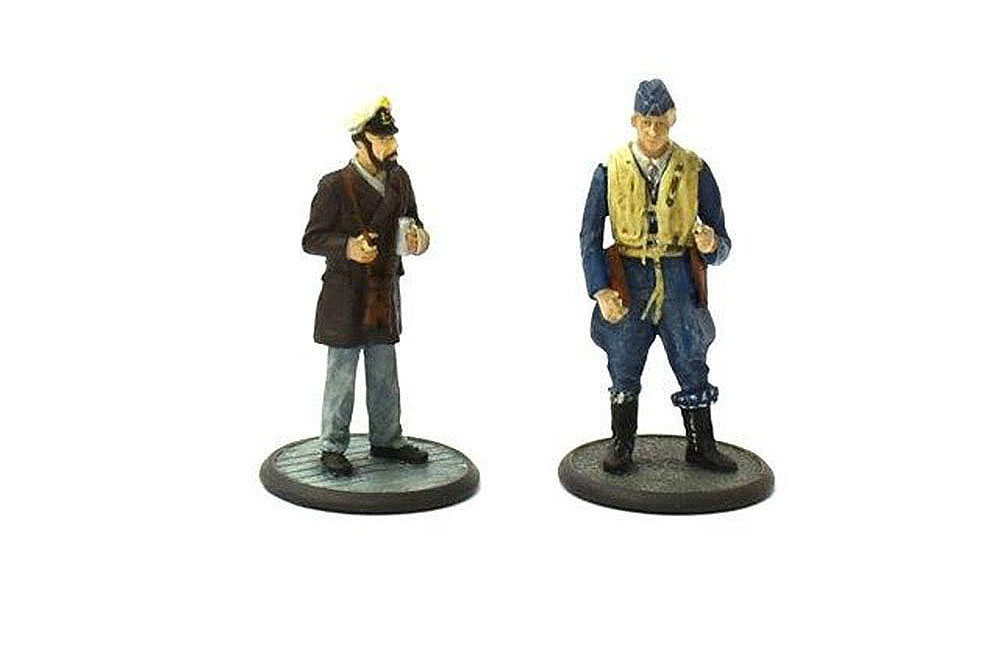 МОДЕЛЬ ФИГУРКИ KAPITANLEUTNANT U-BOOT NORTH ATLANTIC 1942/MAJOR JAGDGESCHWADER KHARKOV 1941