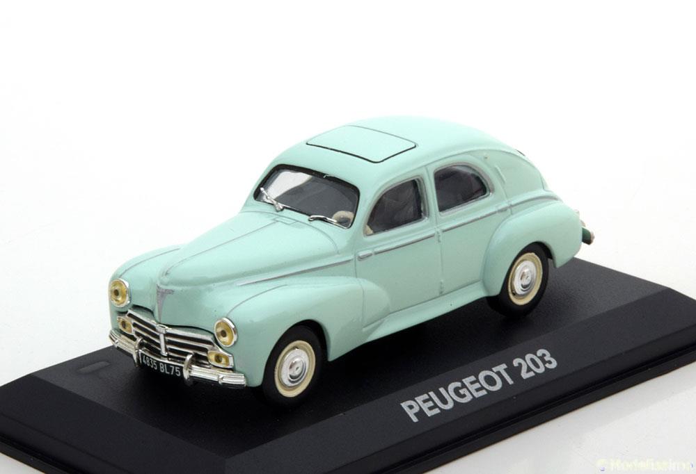 PEUGEOT 203 1959 LIGHT GREEN