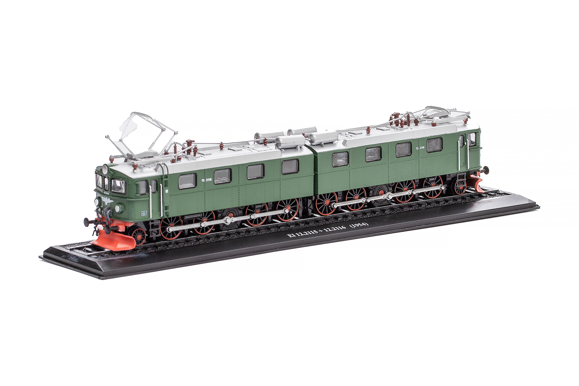 ELECTRIC LOCOMOTIVE EL 12.2115 + 12.2116 / ЭЛЕКТРОВОЗ EL 12.2115 + 12.2116 1954 (ДЛИНА МОДЕЛИ 25 СМ)