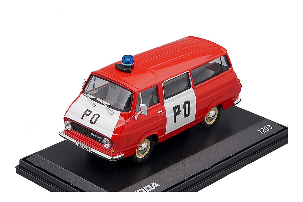 SKODA 1203 1974 POZARNI OCHRANA RED / SKODA 1203 1974 ПОЖАРНИ ОКРАНА КРАСНЫЙ