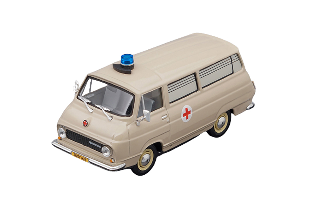 SKODA 1203 1974 SANITKA PREVOZKA BEIGE / SKODA 1203 1974 САНИТКА ПРЕВОЗКА БЕЖЕВАЯ