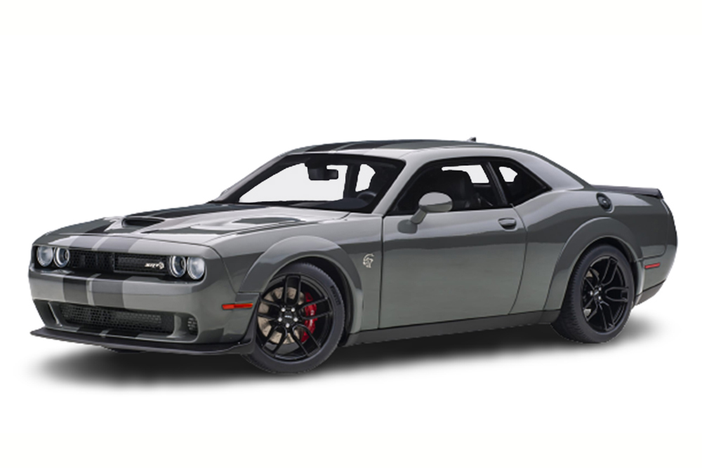 DODGE CHALLENGER SRT HELLCAT WIDEBODY 2018 GREY/BLACK STRIPES
