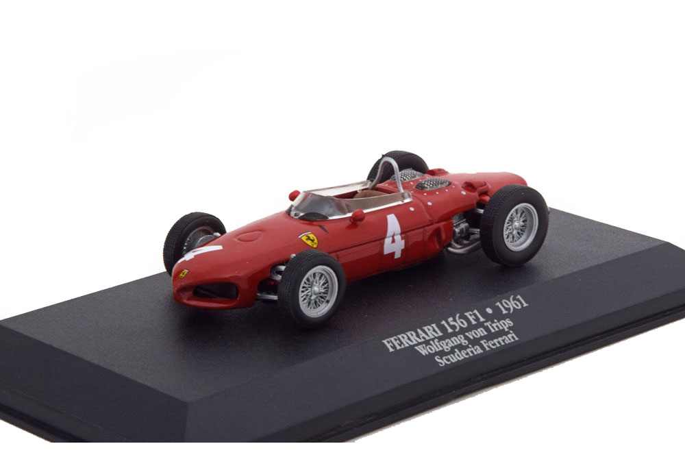 FERRARI 156 F1 #4 WOLFGANG VON TRIPS "SCUDERIA FERRARI" ITALIAN GP 2 МЕСТО 1961