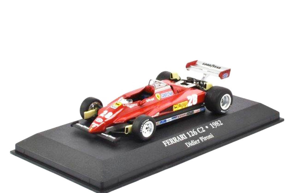 FERRARI 126 C2 #28 DIDIER PIRONI SCUDERIA FERRARI 2-TH 1982