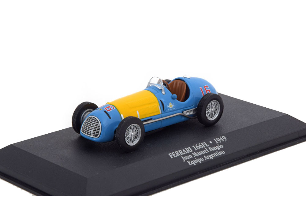 FERRARI 166FL #16 JUAN MANUEL FANGIO EQUIPO ARGENTINO 1949
