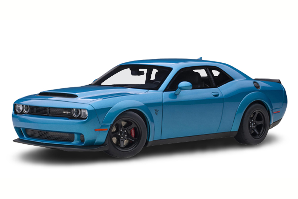 DODGE CHALLENGER DEMON SRT (B5 BLUE PEARL COAT) 2018 BLUE