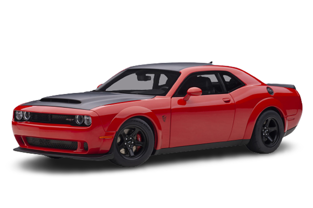 DODGE CHALLENGER DEMON SRT RED/SATIN BLACK GRAPHIC PACKAGE