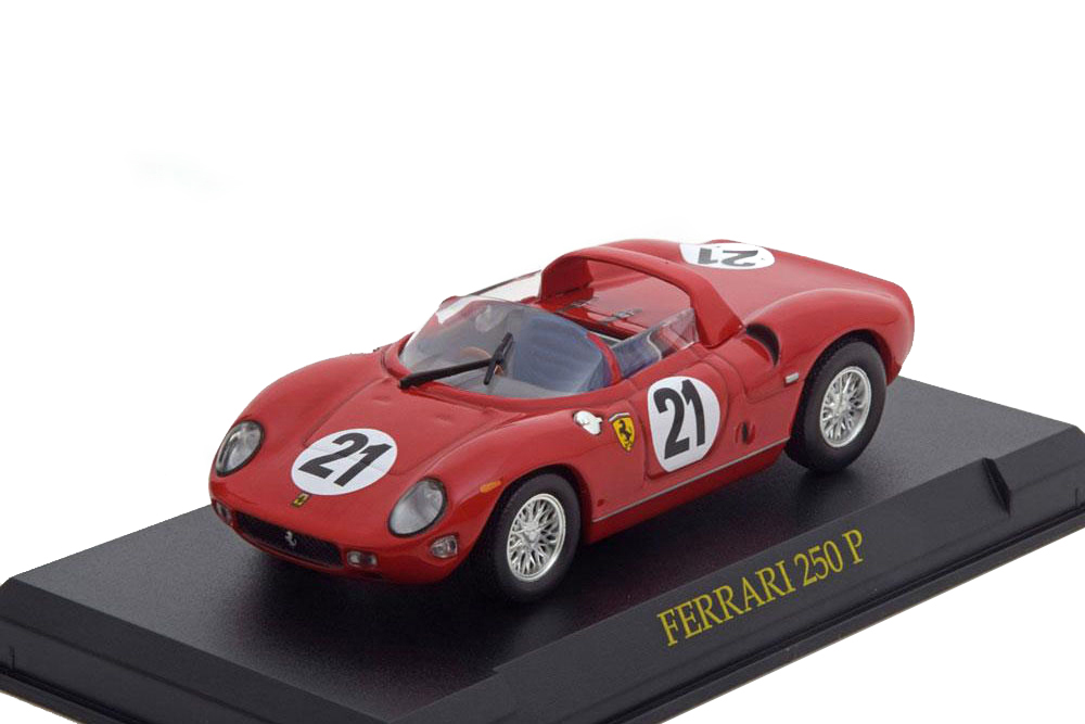 FERRARI 250 P #21 1963 LE MANS WINNER RED