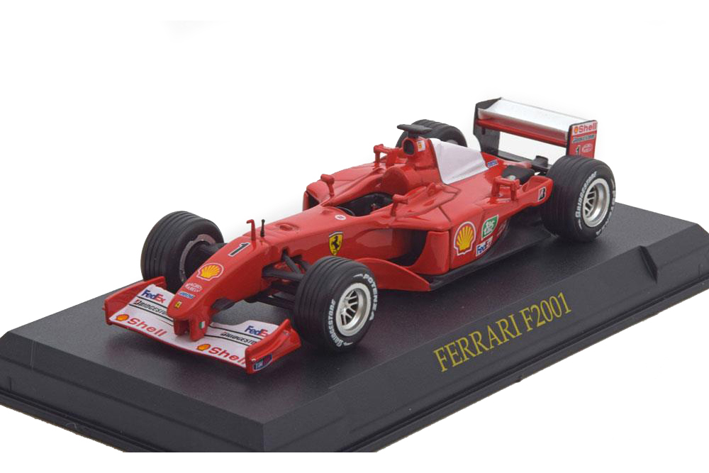 FERRARI F2001 WORLD CHAMPION SCHUMACHER 2001 / ФЕРРАРИ Ф2001 МИХАЕЛЯ ШУМАХЕРА