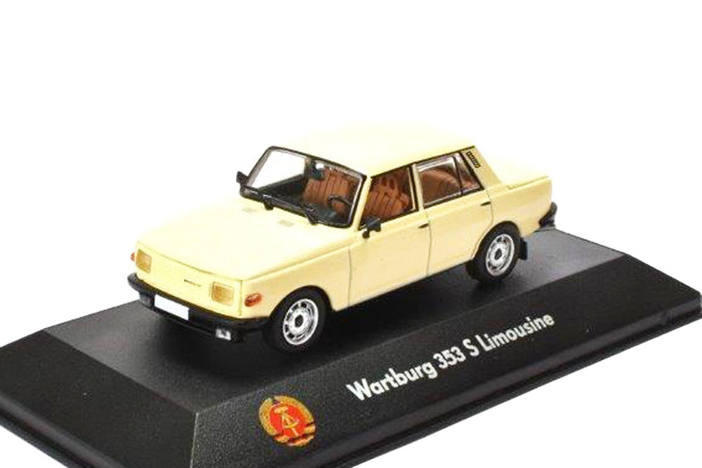 WARTBURG 353 S LIMOUSINE 1980 LIGHT YELLOW