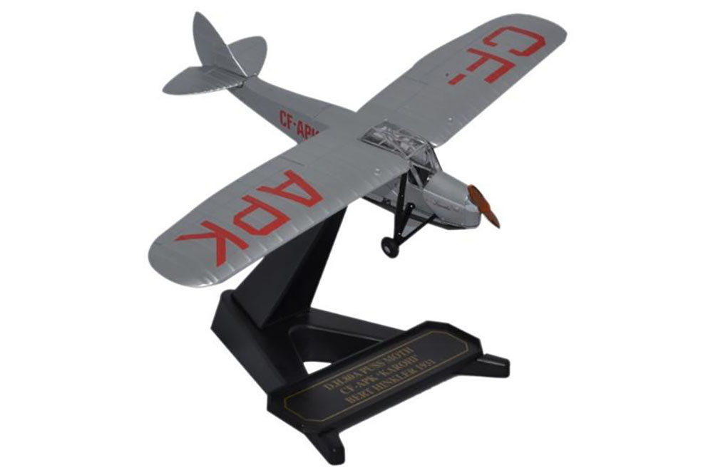 DE HAVILLAND DH-80A PUSS MOTH CF-APK BERT HINKLER FLIGHT THROUGH THE SOUTH ATLANTIC 1931