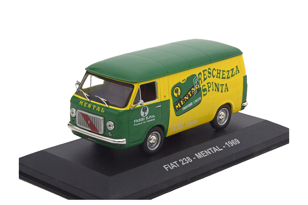 FIAT 238 MENTAL 1969 GREEN YELLOW