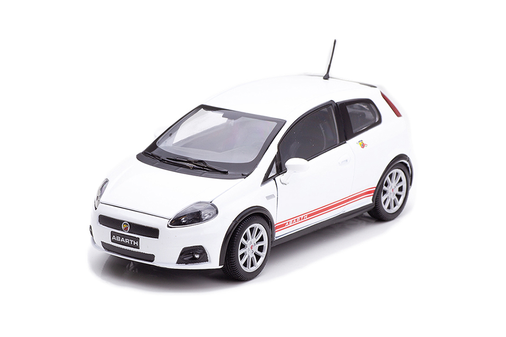 FIAT GRANDE PUNTO ABARTH SS 2009 БЕЛЫЙ