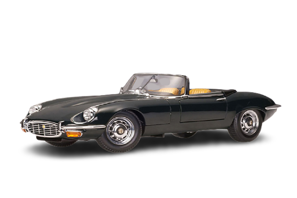 JAGUAR E-TYPE ROADSTER SERIES III V12 1970 DARK GREEN