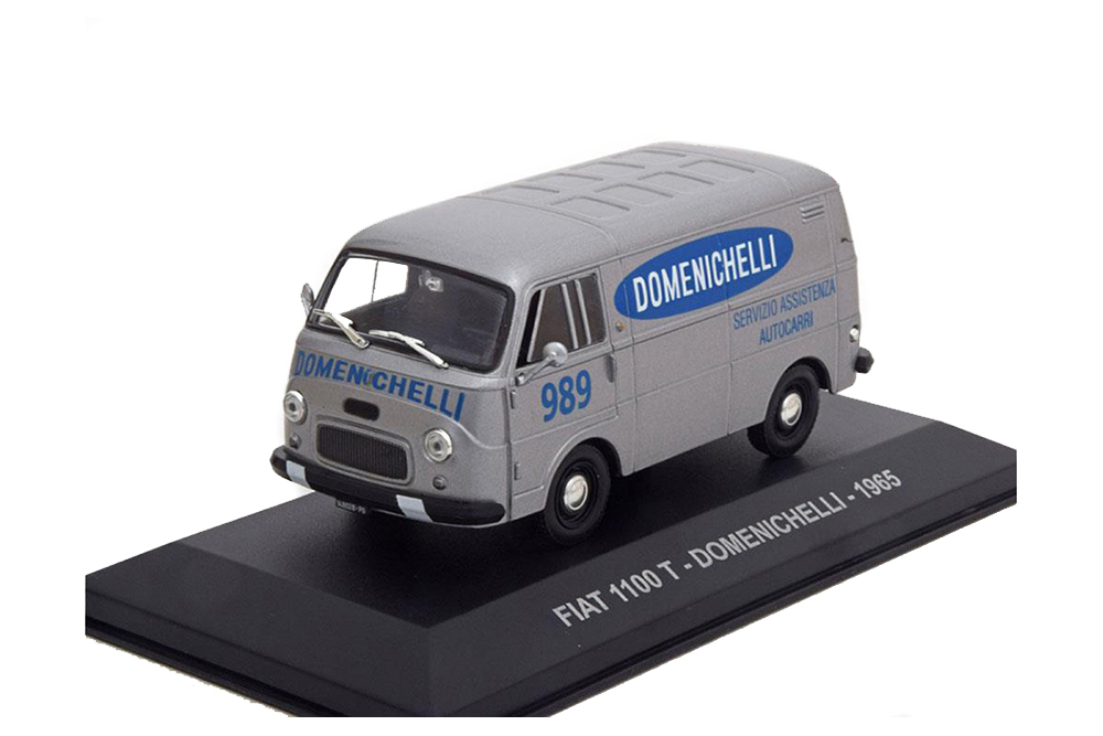 FIAT 1100 T DOMENICHELLI 1965 SILVER