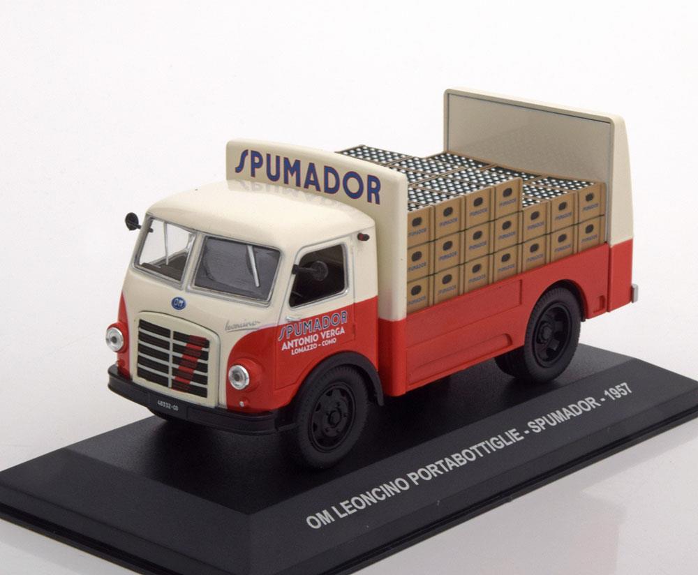 OM LEONCINO PORTABOTTIGLIE SPUMADOR 1957 RED WHITE