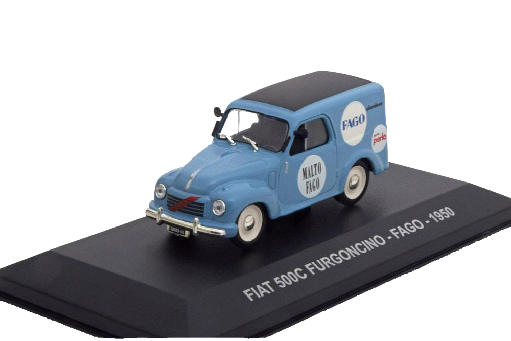 FIAT 500 C FURGONCINO FAGO 1950 LIGHTBLUE