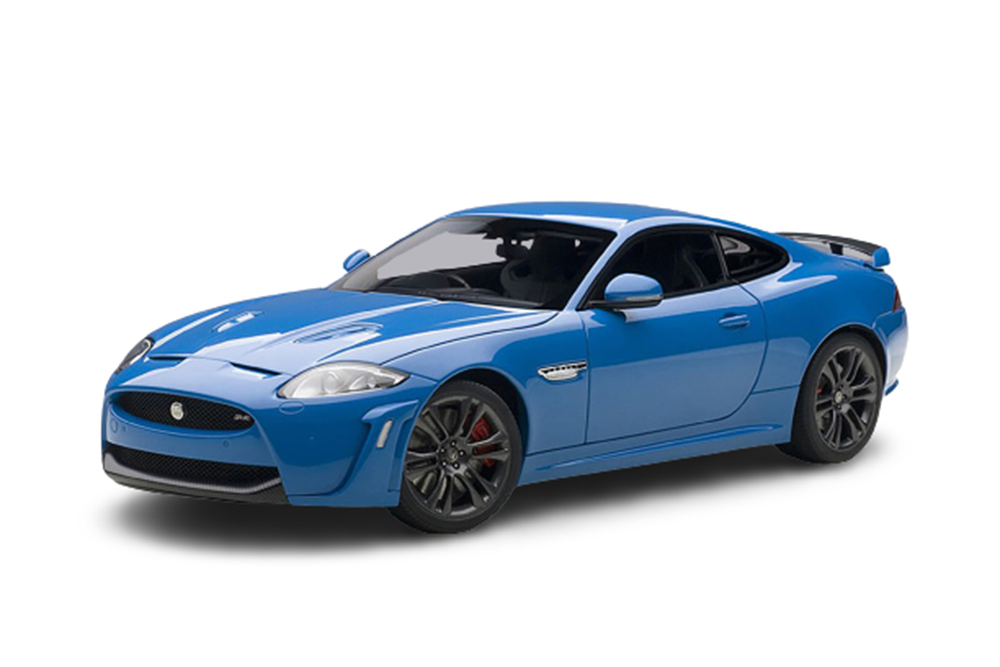JAGUAR XKR-S BLUE