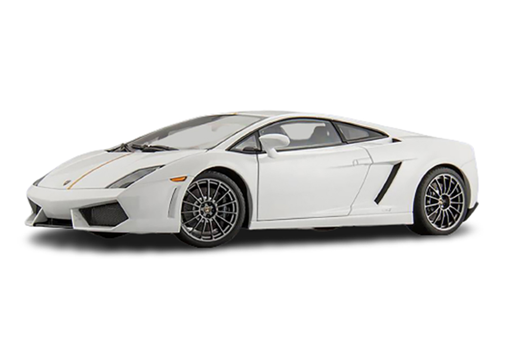 LAMBORGHINI GALLARDO LP550 2 VALENTINO BALBONI 2009 WHITE