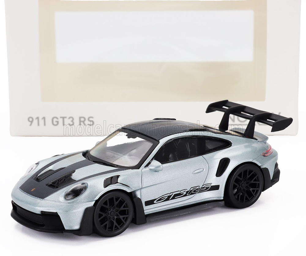 PORSCHE 911 992 GT3 RS COUPE 2022, SILVER BLACK