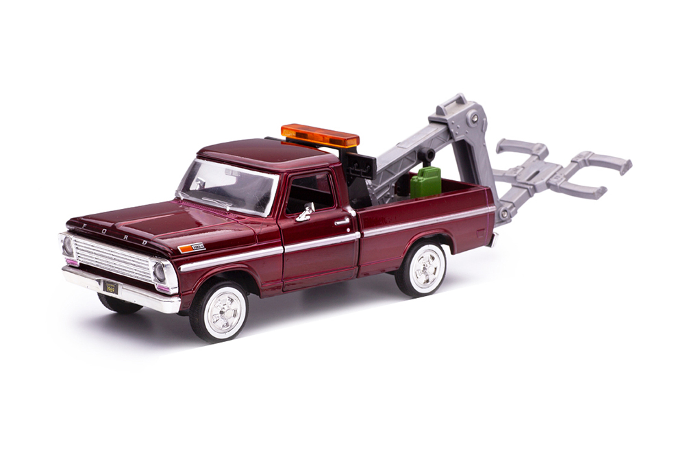 FORD F-100 1969 TOW TRUCK ЭВАКУАТОР КРАСНЫЙ