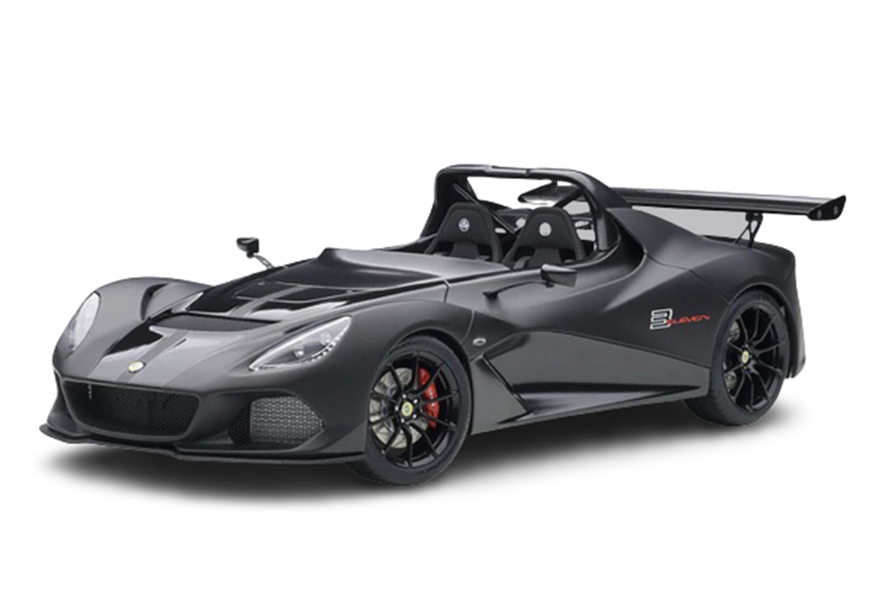 LOTUS 3-ELEVEN 2016 MATT BLACK W/GLOSS BLACK ACCENTS