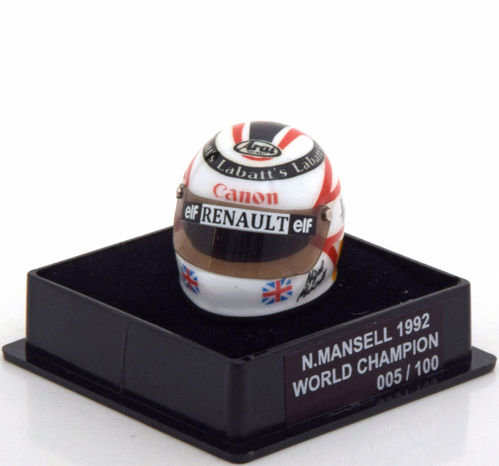 МОДЕЛЬ ШЛЕМА WILLIAMS HELM WORLD CHAMPION 1992