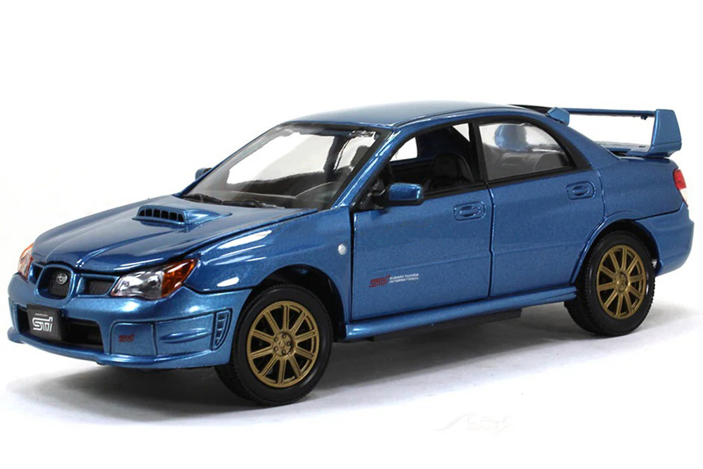 SUBARU IMPREZA WRX STI "TUNING GARAGE" 2008 BLUE METALLIC / СУБАРУ ИМПРЕЗА НАБОР ТЮНИНГА СИНИЙ