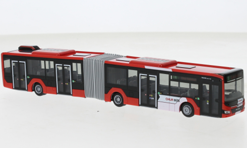 MAN LION S CITY 18 2018,RED/WHITE/BLACK (ДЛИНА МОДЕЛИ 3-5 СМ)