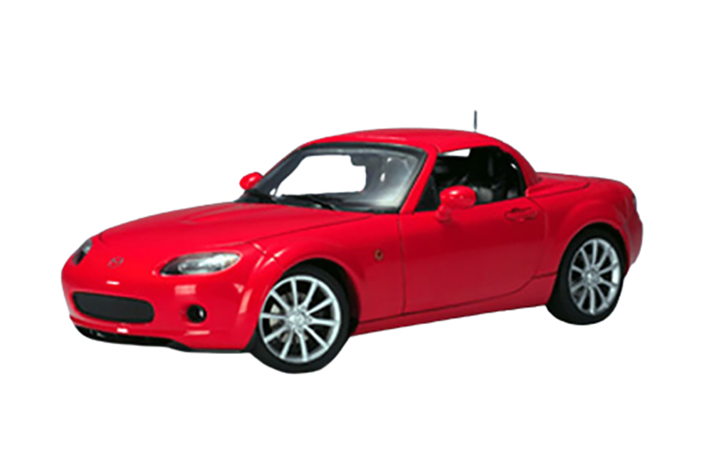 MAZDA MX-5 ROADSTER WITH FUNCTIONAL ROOF RED