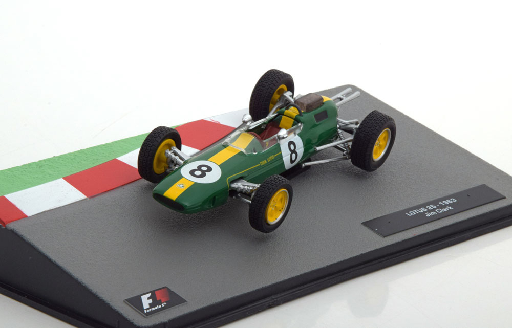 LOTUS 25 ITALIAN GP 1963 WINNER WORLD CHAMPION J.CLARK #8