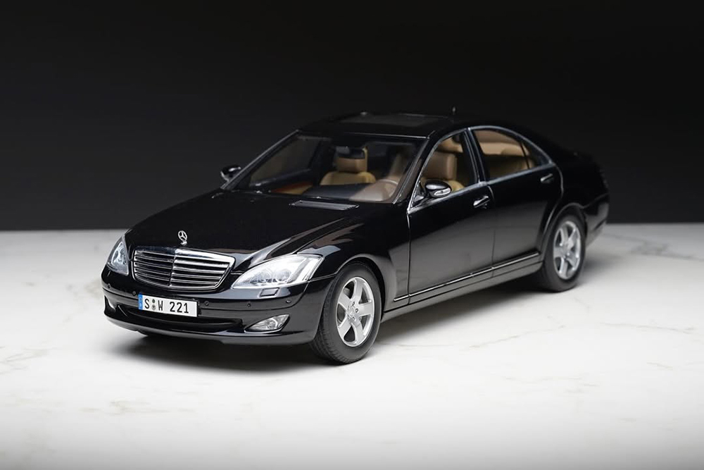 MERCEDES W221 S-CLASS 2005 BLACK / МЕРСЕДЕС С-КЛАСС ЧЕРНЫЙ