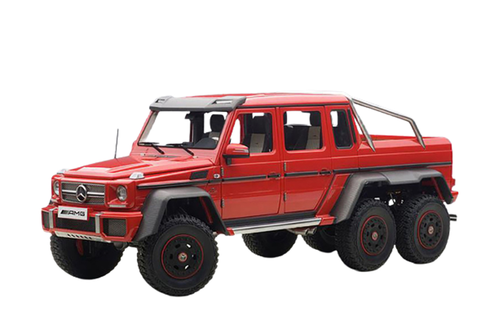 MERCEDES W463 G63 AMG 6X6 2013 RED