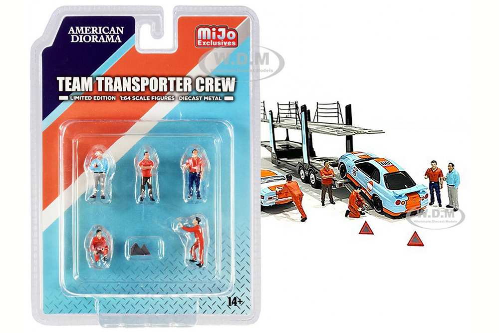 FIGURINE TEAM TRANSPORTER CREW (ДЛИНА МОДЕЛИ 6-10 СМ)