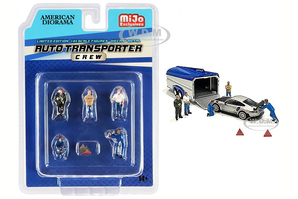 FIGURINE AUTO TRANSPORT CREW (ДЛИНА МОДЕЛИ 6-10 СМ)