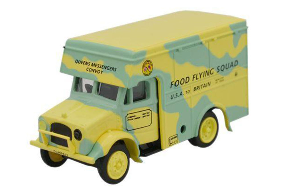 BEDFORD OX 30CWT VAN FOOD FLYING SQUAD 1940 / БЕДФОРД ОКС 30CWT ФУРГОН ФУД ФЛЙИНГ СКВАД