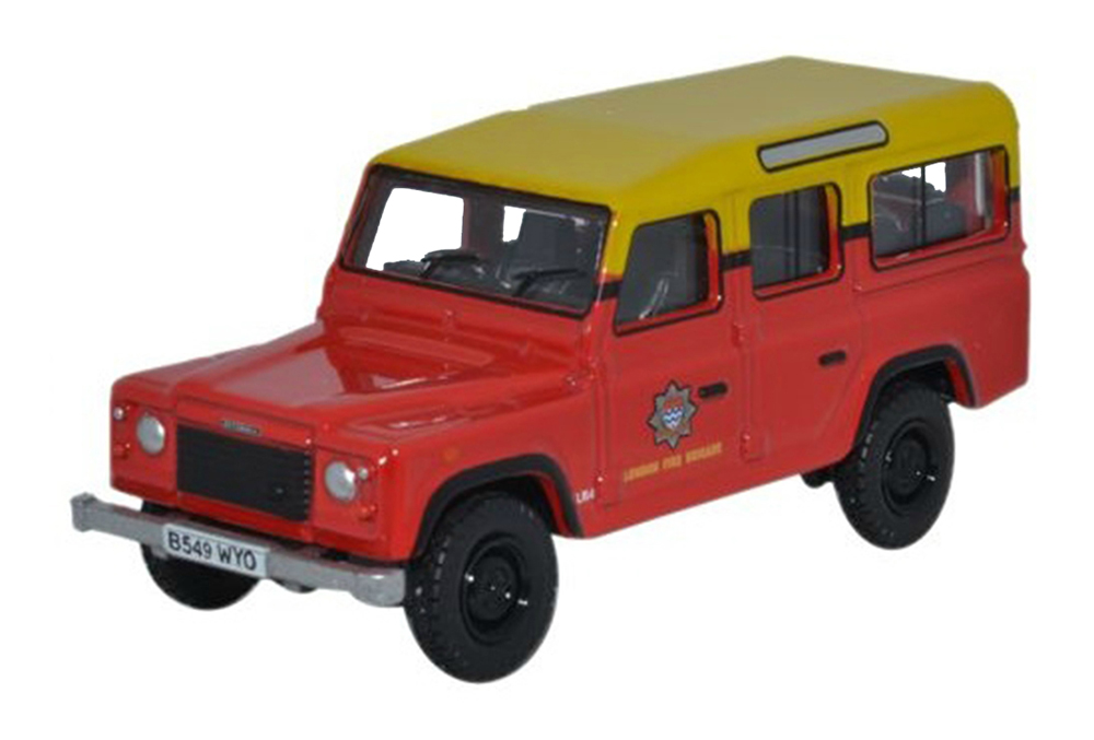 LAND ROVER DEFENDER WAGON LONDON FIRE BRIGADE 2000
